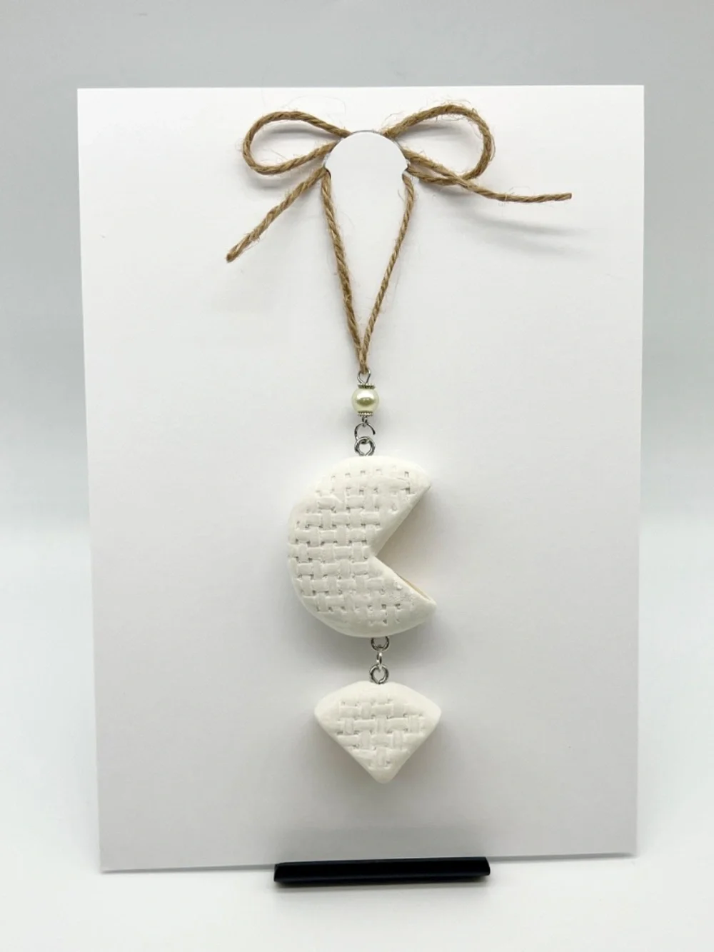 Handmade Cheese Ornaments – Brie Round, Gouda Round & Brie/Gouda Stack